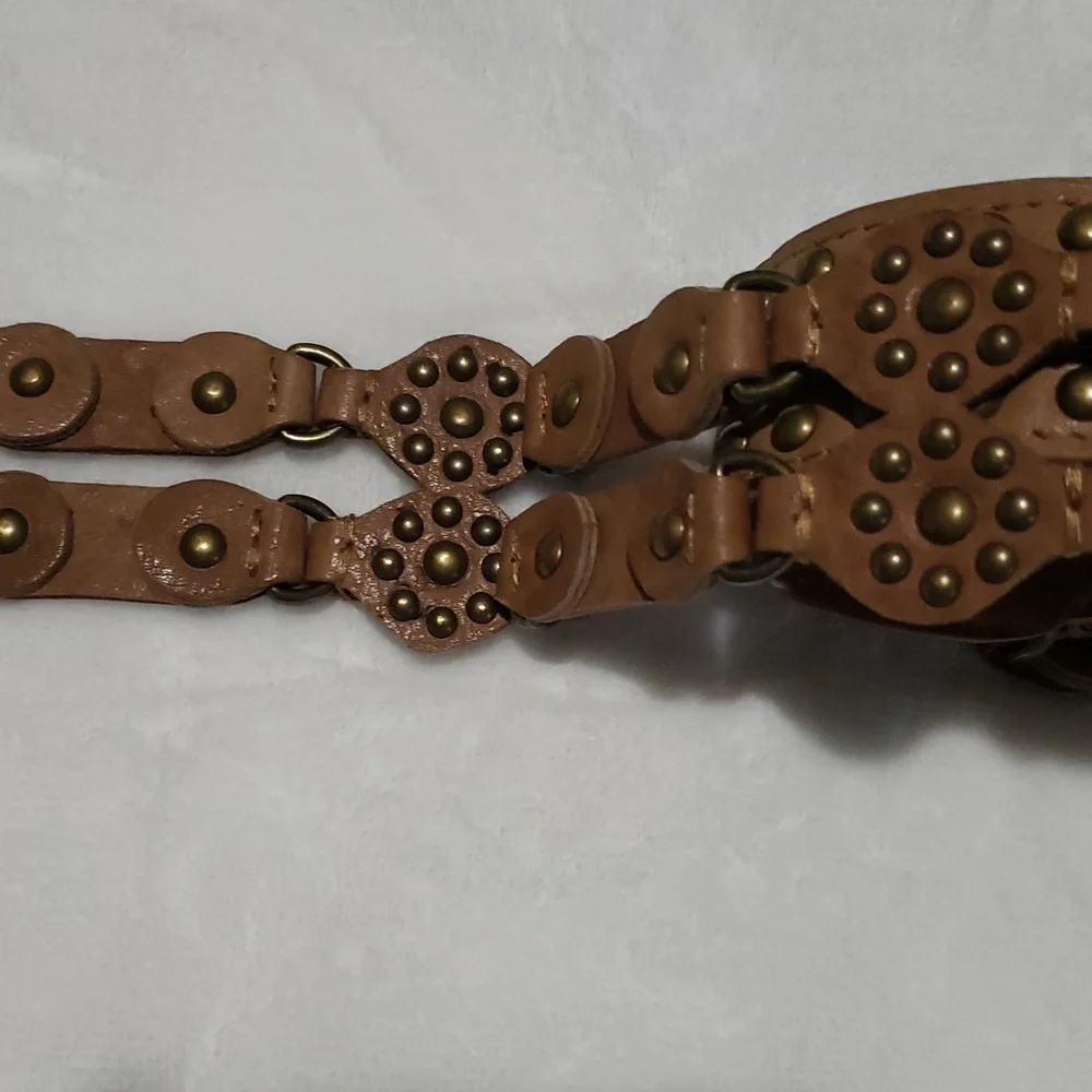 FREE PEOPLE STUDDED BELT. Size S/M‎ (43ins)